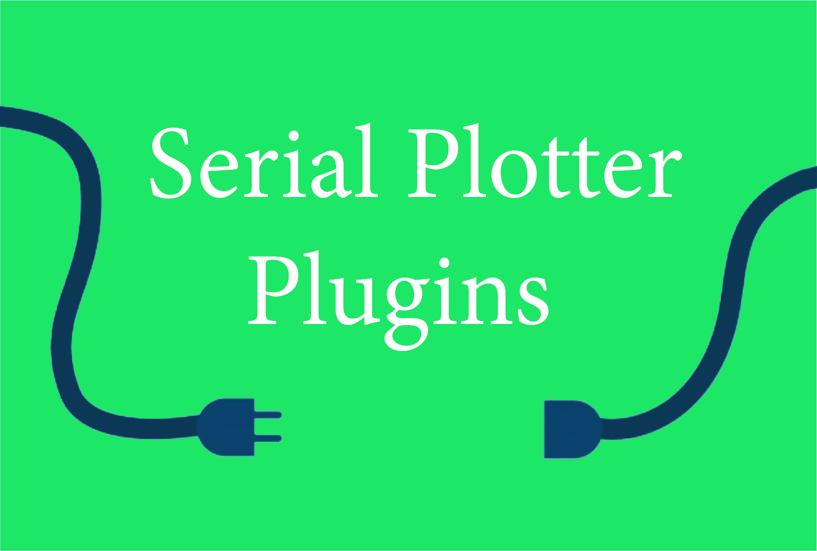 Serial plotter plugin coding at school